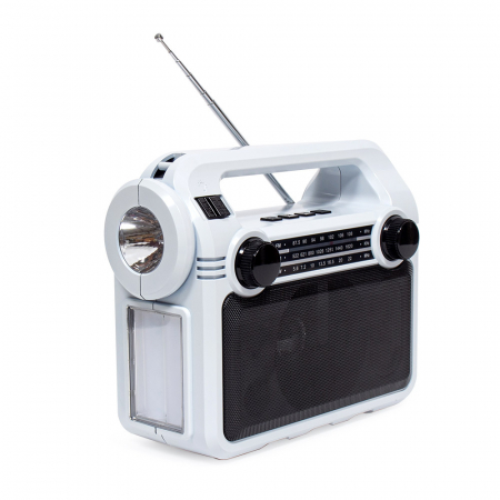 코비 CRF-35B LED 손전등 FM AM USB TF카드 MP3 블루투스 스피커 캠핑용 휴대용 라디오 #3