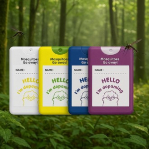 헬로우 컬러풀 모기 퇴치제 기피제 5개입