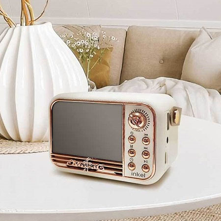 인켈 레트로 시계 블루투스  스피커 3W출력 #2