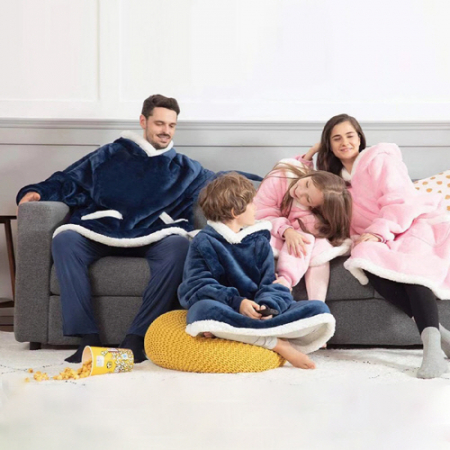 디베네 극세사 망토 담요 (4계절 사용) 캠핑 레저 여행 #2