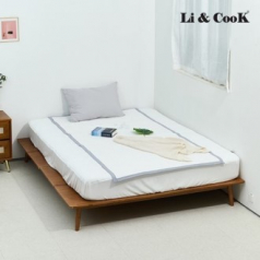 리앤쿡 듀라맥스 냉감매트 슈퍼싱글 세트, 매트+베개피