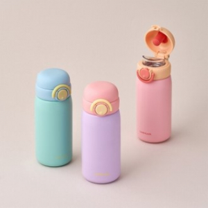 스쿨핏 스위치캡 텀블러 380ml 그린, 바이올렛, 핑크