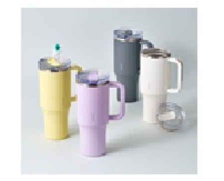 메트로 킹 보온보냉 텀블러 1200ml 옐로우 / 퍼플 / 그레이 / 아이보리 #2