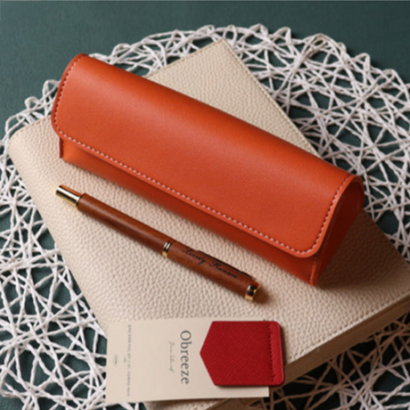 멜로나 가죽 필통 펜파우치 // 국내생산 #2