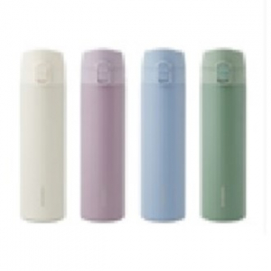 슬림핏 원터치 텀블러 400ml 아이보리, 바이올렛, 블루, 그린