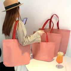 레인보우 다용도 부직포 가방