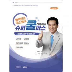 슈퍼쿨파스 카타플라스마 일체형