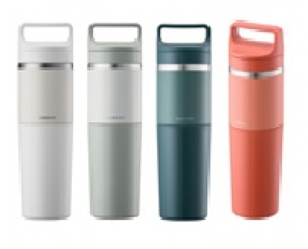 슬로 2IN1 위드 텀블러 600ml 브라운, 그린, 카키, 아이보리 #2