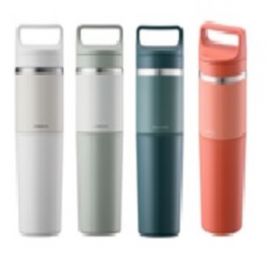 슬로 2IN1 위드 텀블러 600ml 브라운, 그린, 카키, 아이보리