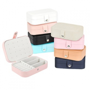 악세사리 2단 보관 하드 케이스 미니 보석함 주얼리 보관