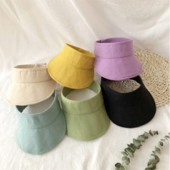 어린이 면 썬캡 6컬러