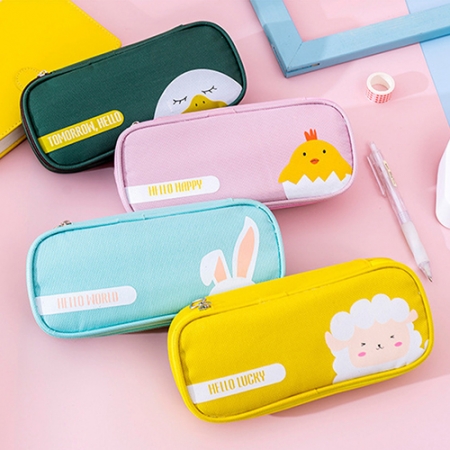 신학기 귀여운 캐릭터 애니멀 필통 연필 파우치 다용도 학생 수납 #2