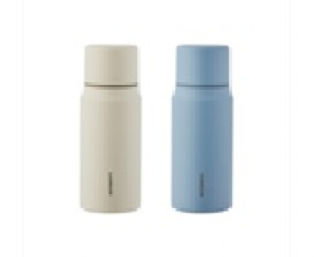 마망 보온보냉 텀블러 355ml 블루, 베이지 #2