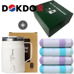 독도보틀 머그 480ml 산리오 선염세면 타올 선물세트