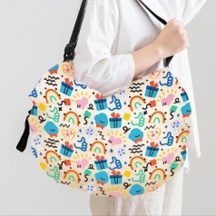 장바구니 대형휴대용 접이식 가방 시장가방 쇼핑백