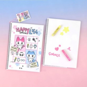 카카오프렌즈 골골즈 스프링 연습장 노트