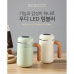 작은이미지: 디오바코 우디 LED 온도계 텀블러 500ml #2
