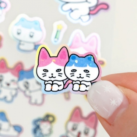 카카오프렌즈 골골즈 홀로그램스티커 #4