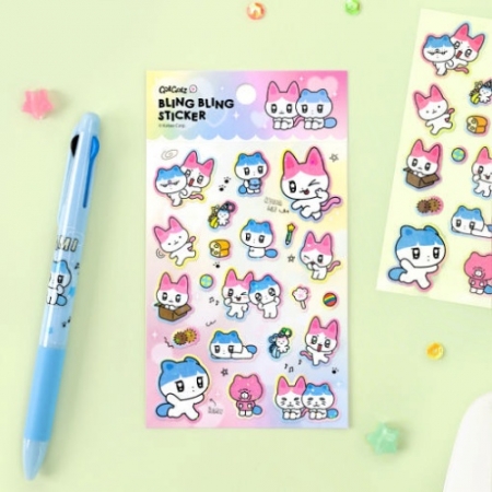 카카오프렌즈 골골즈 홀로그램스티커 #7