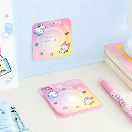 카카오프렌즈 골골즈 라운드 점착 메모지 #4