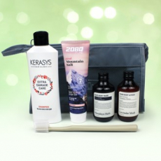 케라시스 샴푸+2080 핑크솔트치약 120g+나드 바디워시+바디로션+크리오 미세모칫솔