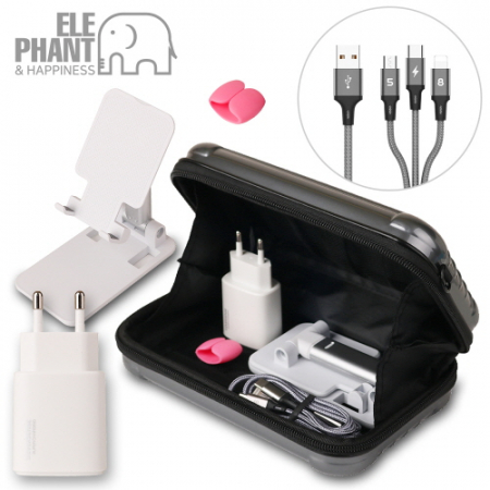 해피니스 엘리펀트 빅 파우치 고속충전기 거치대 세트 #2