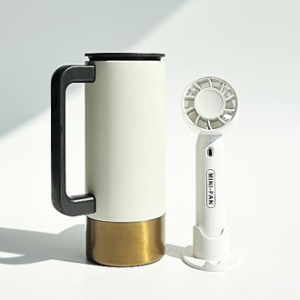 센트포유 미니핸디선풍기+런던로얄 머그컵세트 F11