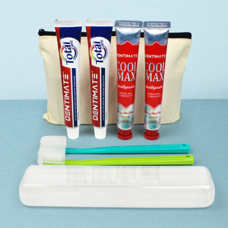 크리오 덴티메이트 치약+쿨맥스민트 치약+크리오 미세모칫솔+휴대용파우치케이스 #2