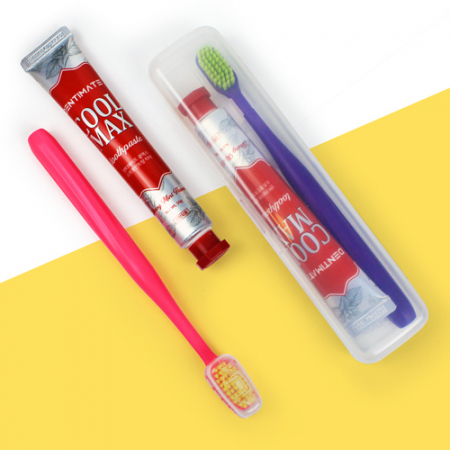 크리오 프리미엄 양치세트 쿨맥스민트 치약 50g +부케가르니 미세모칫솔+휴대용케이스 #2