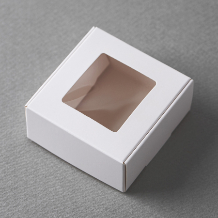 인기박스 투명창 선물상자 화이트, 가로 6.5-9.5cm #2