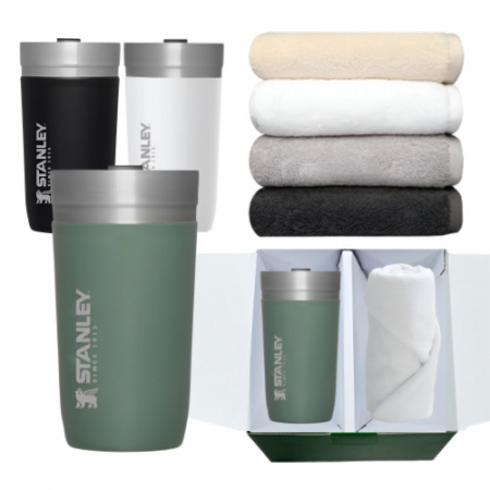 스탠리 고 진공 텀블러 그린 영신타올 YS40수 코마20 선물세트 #2