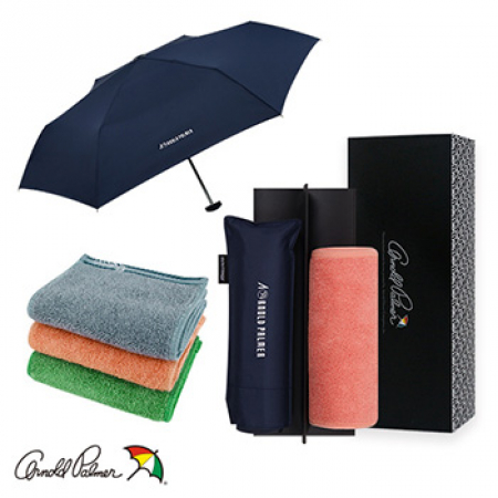 아놀드파마 3단슬림사각검곤 뱀부스포츠타올세트 #2