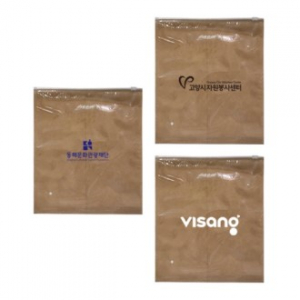 지퍼백 pvc + 부직포, 포장용지퍼백 M 25 x 30
