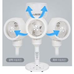 코멜리 3D입체회전 발터치 에어써큘레이터 RT2022D
