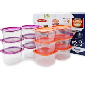 이지앤프리 이지홈 맛쿡4호 12p세트/전자레인지 사용가능