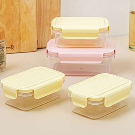 이지앤프리 이지홈 밀키락 5호 4p세트/전자레인지 사용가능 #2