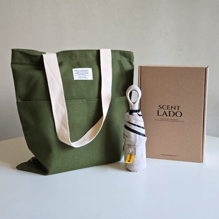 센트라도 멀티고리 5단 양우산 + 에코백 세트 #2