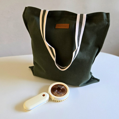 센트라도 포켓 미니선풍기+에코백 세트 #6