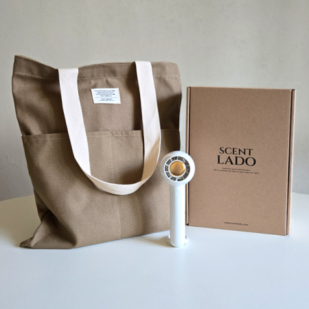 센트라도 미니링 핸디선풍기 + 에코백 세트 #2