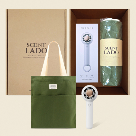 센트라도 미니링 핸디선풍기 + 에코백 세트 #3