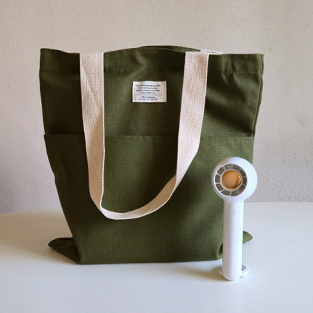 센트라도 미니링 핸디선풍기 + 에코백 세트 #5