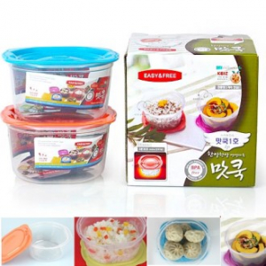 이지앤프리 이지홈 맛쿡1호 2p세트/전자레인지 사용가능