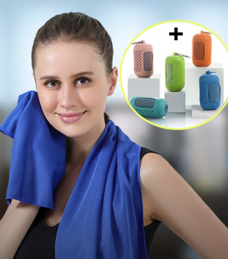 냉감 쿨링 아이스 타올 스포츠 타올 쿨타올 쿨 스카프 기념 타올 기념 수건 행사 타올 휴대용 등산 선물 판촉 사은품 기념품 답례품 #2