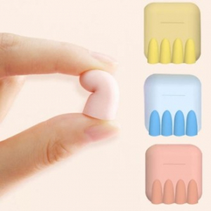 메모리폼 소음차단 귀마개 휴대용 위생적 유연함