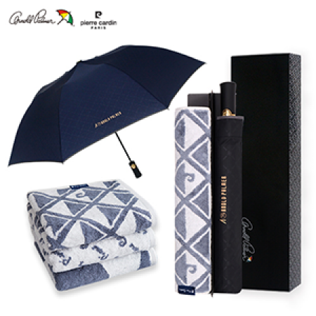 아놀드파마 2단자동폰지엠보 그랙픽패턴뱀부타올세트 #2