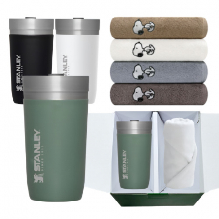 스탠리 고진공 그린 송월 스누피 리버 선물세트 #2