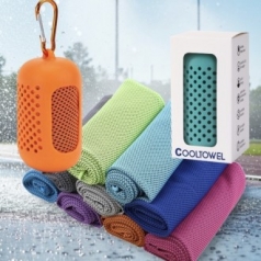 냉감 쿨링 아이스 타올 쿨타올 스포츠타올+사은품 쿨 스카프 쿨타월 수건 운동타올 기념 타올 기념 수건 행사 타올