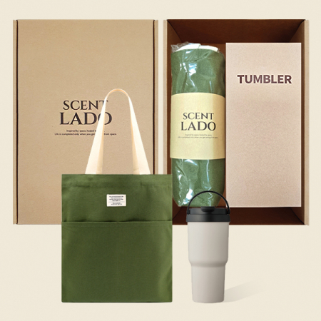 센트라도 에코백+라운드 핸들 텀블러 세트 #2