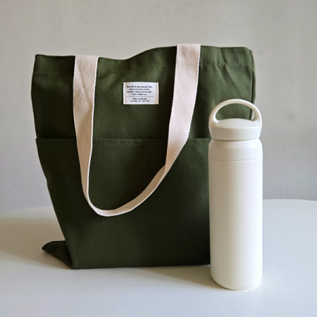 센트라도 에코백 + 포인트 핸들 텀블러 세트 #4