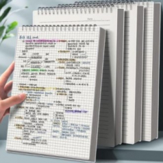 a5 사이즈 상철 모눈 노트패드